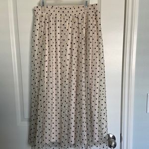 H&M Polkadot Tulle Skirt
